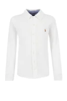 marškiniai oxford mesh | regular fit POLO RALPH LAUREN balta